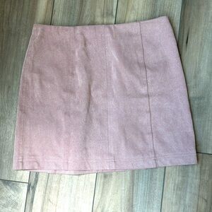 Wild Honey Mini Skirt Polyester Spandex Blend Versatile Size Large EUC